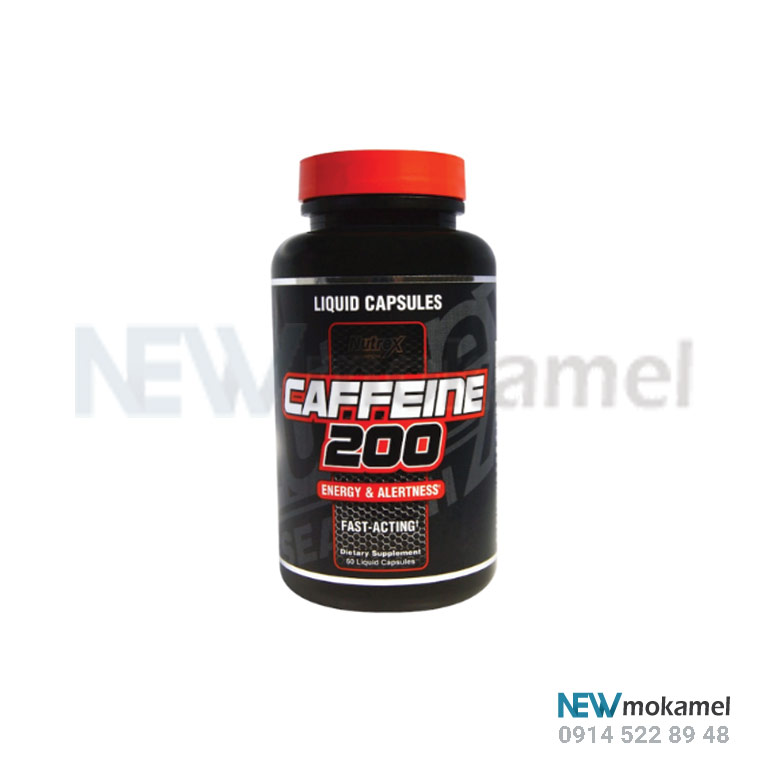 کپسول کافئین ۲۰۰ ناترکس | caffeine 200 nutrex